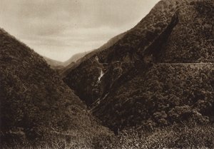 Mexico: Las Canoas, Section of railway and Tamasopo ravine