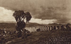 Mexico: Old Spanish Water Pipe, Los Remedios