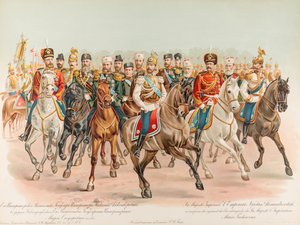 Equestrian Portrait of Nicholas II of Russia