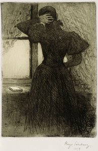 In Thought by Hugo Simberg