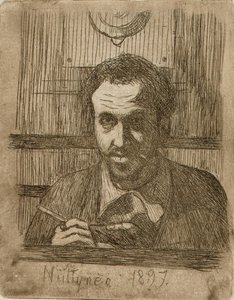 Self-Portrait II by Hugo Simberg