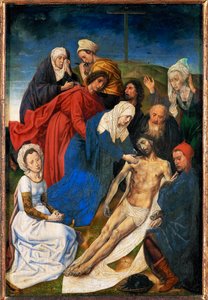 Lamentation (Diptych of the Fall and the Redemption, Right Wing: Deploration) by Hugo van der Goes