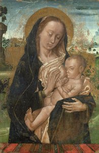 The Virgin Mary Quieting the Baby Jesus