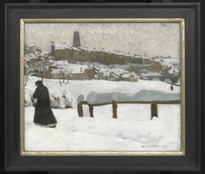 Freiburg in the Snow