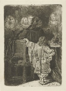 Company by a Chair and Table by Huib van Hove Bz