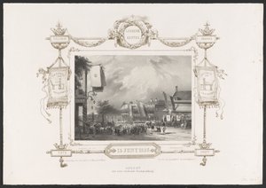 Procession with a Printing Press, 1836
