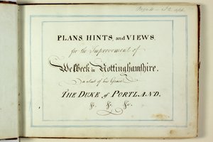 Red Book: Welbeck by Humphry Repton