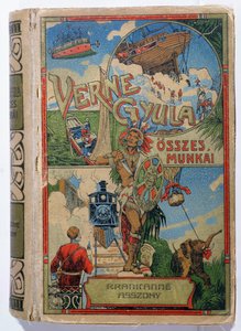 Cover of Mistress Branican by Jules Verne, early 20th century