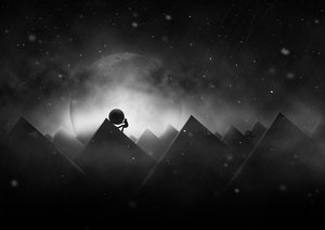 Sisyphus Uphill Climb by Hussain Buhligaha