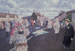 Boxing Day Mummers, Marshfield by Huw S. Parsons