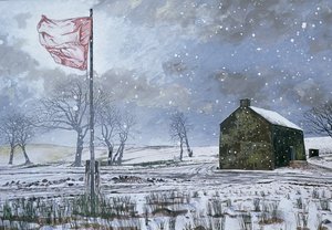 Drovers Arms and the Red Flag, near Garth, 1992