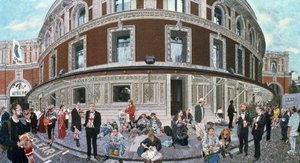 Promenaders at The Last Night, Royal Albert Hall
