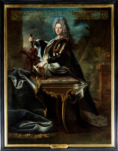 Portrait of Maximilian Henry VI of Bethune, Fifth Duke of Sully by Hyacinthe (attr. to) Rigaud