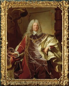 Portrait of Philipp Ludwig Wenzel Count of Sinzendorf by Hyacinthe Francois Rigaud