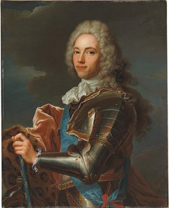 Portrait of the Duc de Broglie, in Sash of the Order of Sainte Esprit, with Baton of a Marshal of France
