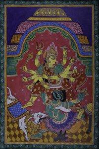 Durga Slaying Demon by IMAGINEERS STUDIO