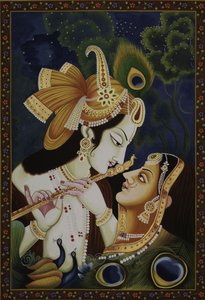 Krishna Radha Flute