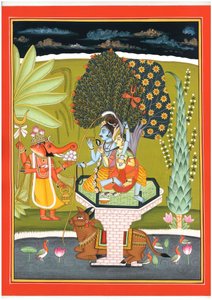Lord Shiva Parvati Ganesha by IMAGINEERS STUDIO