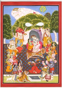Shiva Parvati Divine Gathering by IMAGINEERS STUDIO