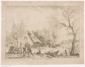 Farmyard by I.M. Fiehne