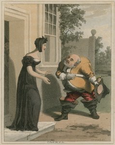 Illustration from Hudibras by Samuel Butler by I Clark