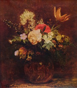 Bowl of Flowers, 1864, 1935