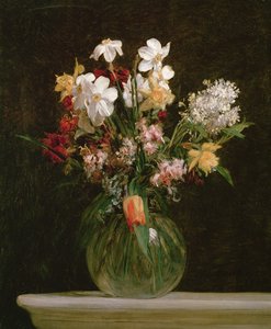 Narcisses Blancs, Jacinthes et Tulipes