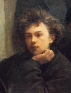 Portrait of Arthur Rimbaud (detail)