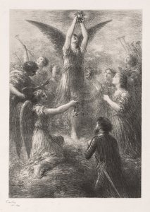 Prelude to Lohengrin by Ignace Henri Jean Fantin Latour