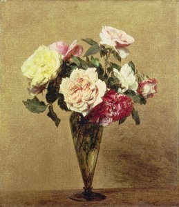 Roses in a Vase