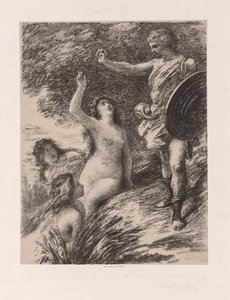 Siegfried and the Daughters of the Rhine, c. 1880 by Ignace Henri Jean Fantin Latour