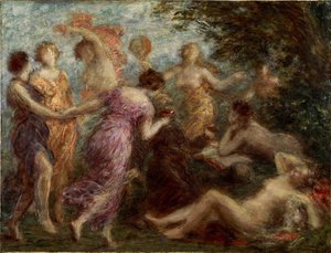 The Temptation of Saint Anthony by Ignace Henri Jean Fantin Latour