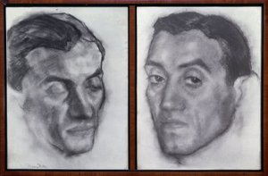 Portrait of Ramon Perez de Ayala (1888–1962) Spanish Writer and Journalist – Drawing – Generation of 1914 by Ignacio Zuloaga