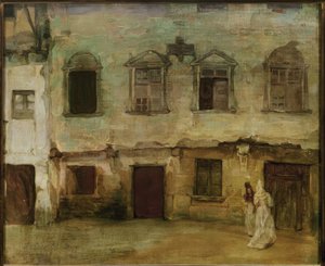 Ignacio Zuloaga / Street in an Old Castilian Town – 1894