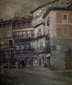 Spanish Village – Landscape of Castile by Ignacio Zuloaga y Zabaleta