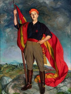 Portrait of Francisco Franco by Ignacio Zuloaga y Zabaleto