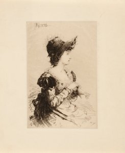 Untitled (woman putting on gloves)