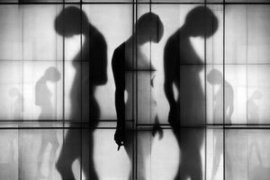 Abstract Shadow Figures by Igor Shrayer