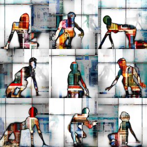 Colorful Urban Figures by Igor Shrayer