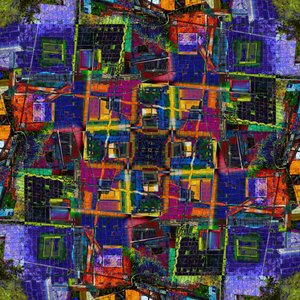 Vibrant Urban Mosaic by Igor Shrayer