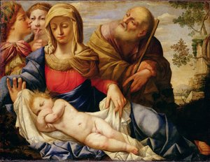 Holy Family with Two Female Figures