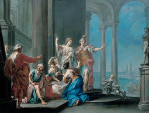 Achilles and the Daughters of Lycomedes