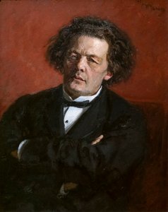 Anton Rubinstein by Ilya Efimovich Repin