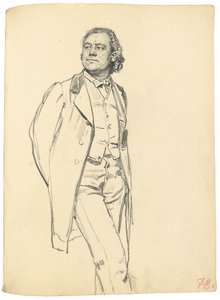 Figure of a Standing Man by Ilya Efimovich Repin
