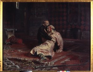 Ivan the Terrible and His Son Ivan on November 16, 1581