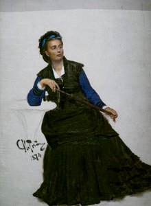 Lady Playing with Her Umbrella