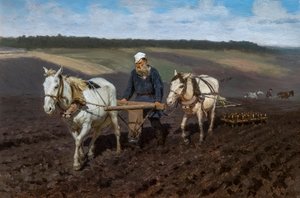 Leo Tolstoy Laboring