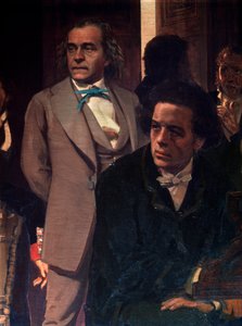 The Composers Anton Rubinstein and Alexander Serov (detail)