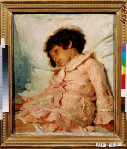 Portrait of Nadia Repina, Daughter of the Artist