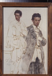 Portrait of Nikolai Ventsel by Ilya Efimovich Repin